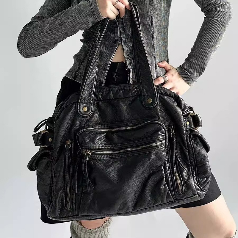 Luxury Tote Bags With Zipper - CGCBAG Vintage Luxe Y2K Tote Bags