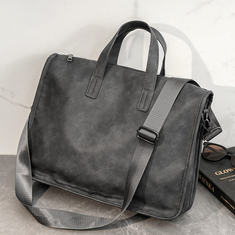 Luxury Tote Bags With Zipper - Casual zakelijke herenhandtas Mode Aktetas met