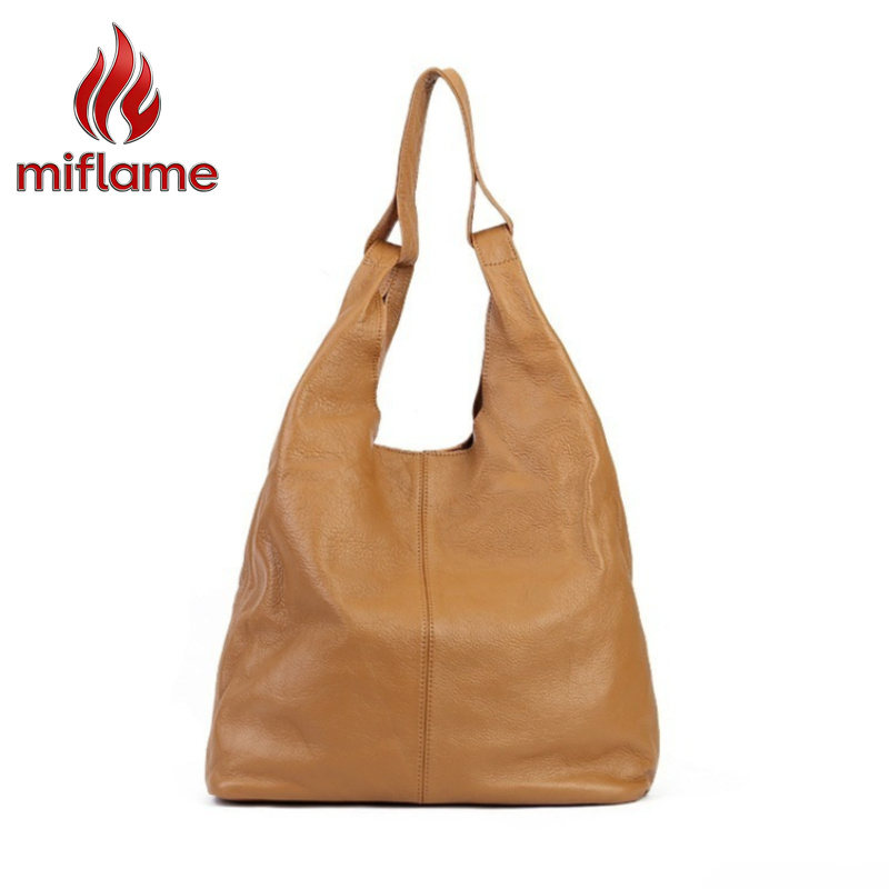 Quiet Luxury Bags Tote - Dames schoudertas van echt leer, stille