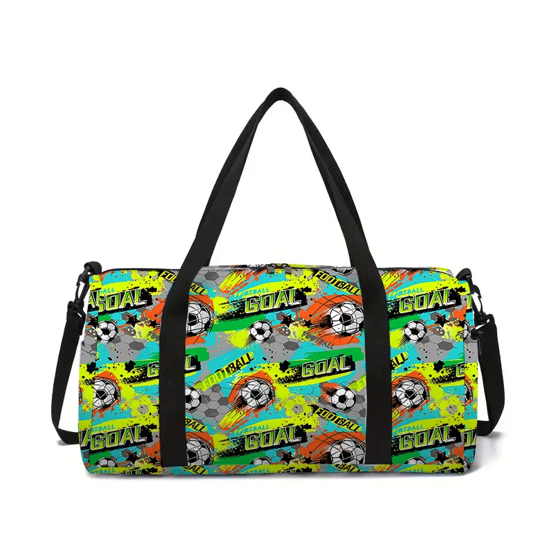 Weekender Bag Duffle - Springende Voetbal Grote Capaciteit Reistas Voor