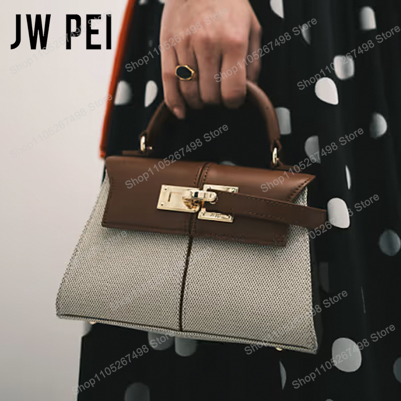 Quiet Luxury Bags Tote - JW PEI Elise Dames Echt Lederen