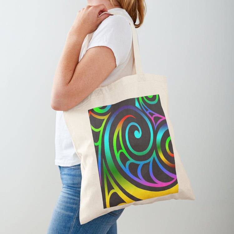 Luxury Bags New Zealand - Kleurrijke Māori Koru - Nieuw-Zeelandse kiwi