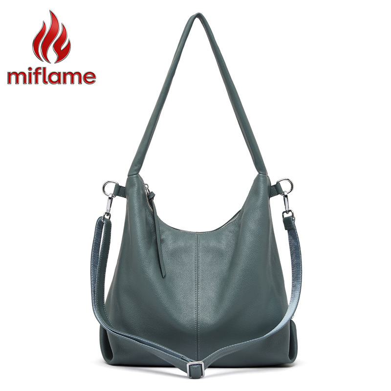Quiet Luxury Bags Tote - Echte leren schoudertas voor dames, effenkleurige