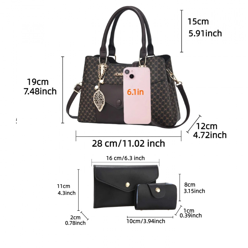 Hoogwaardige, gestructureerde  - Luxury Tote Bags With Zipper recensie en prijs