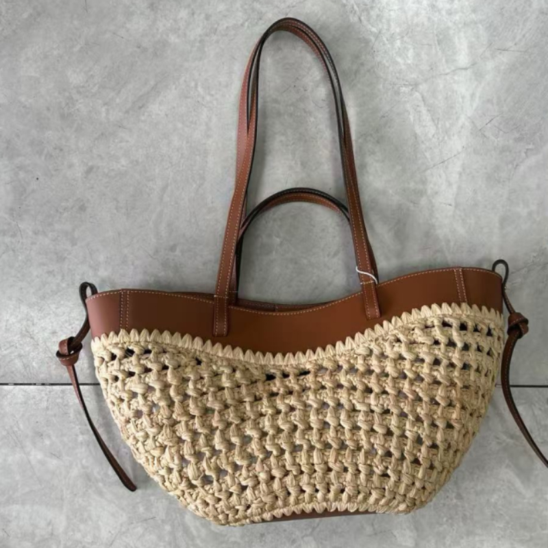 Merk Holle Geweven Strandtas N - Luxury Tote Bags With Zipper recensie en prijs
