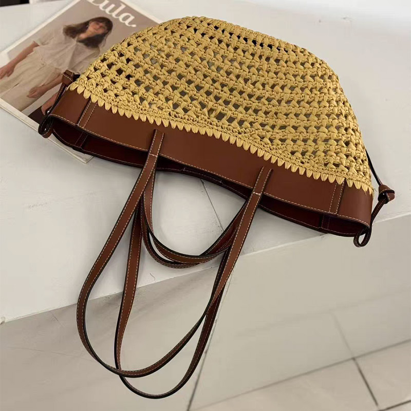 Merk Holle Geweven Strandtas N - Luxury Tote Bags With Zipper recensie en prijs
