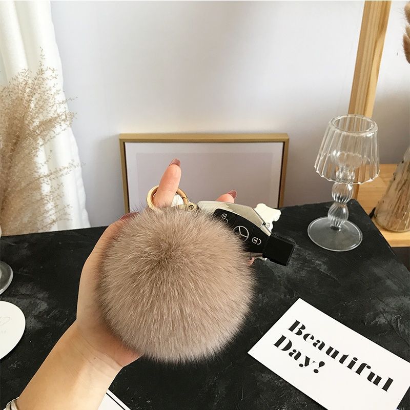 2024 Pluizige Echte Vossenbont - Luxury Bags Yellow recensie en prijs