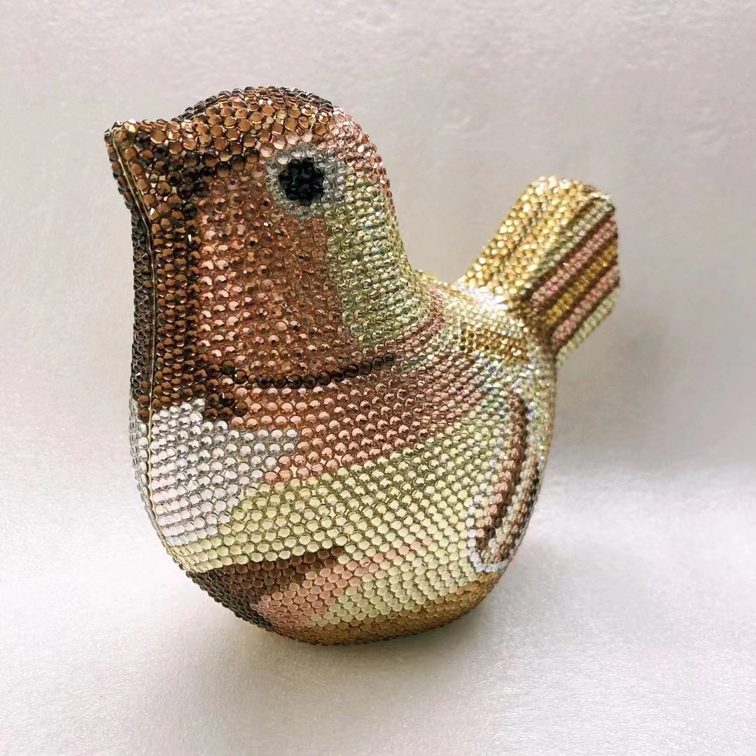 Vogel Diamant Avondtas Koppeli - Luxury Bags Yellow recensie en prijs