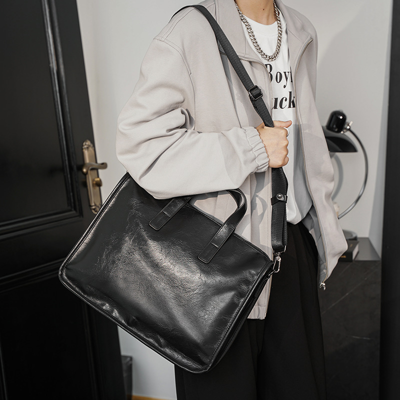 Casual zakelijke herenhandtas  - Luxury Tote Bags With Zipper recensie en prijs