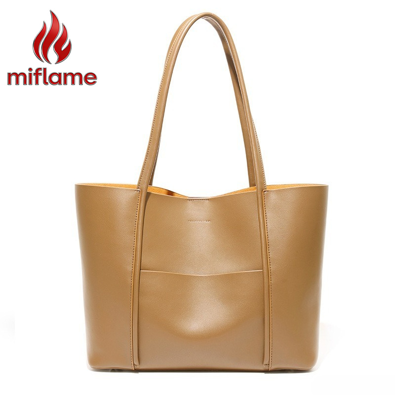 Echte leren tote bag voor dame - Quiet Luxury Bags Tote recensie en prijs