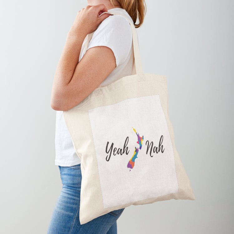 Yeah Nah New Zealand Tote Bag  - Luxury Bags New Zealand recensie en prijs