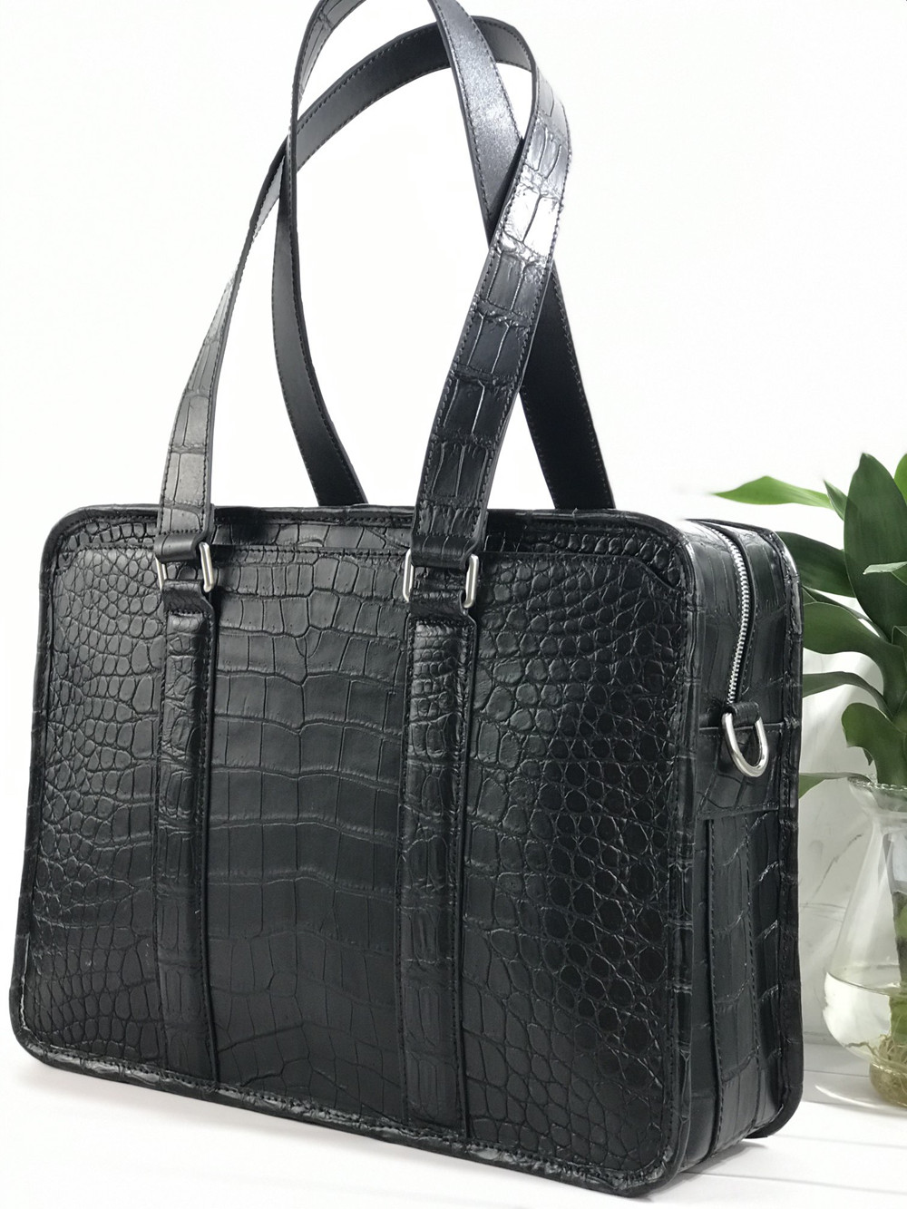 Nieuwe Krokodillenleer Laptopt - Luxury Tote Bags With Zipper recensie en prijs