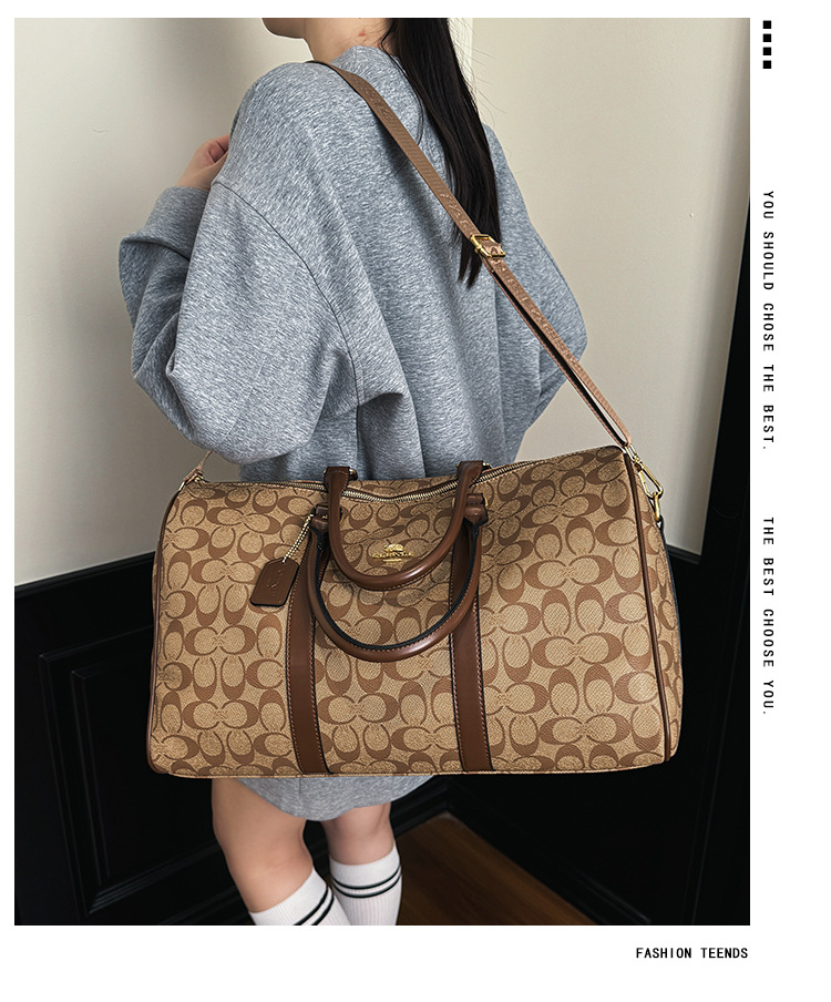 Klassieke vintage reistas met  - Weekender Bag Duffle recensie en prijs