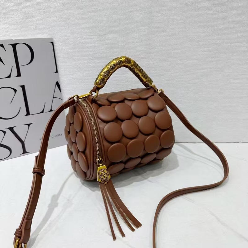 Retro lederen handtassen met k - Luxury Bags Youtube recensie en prijs